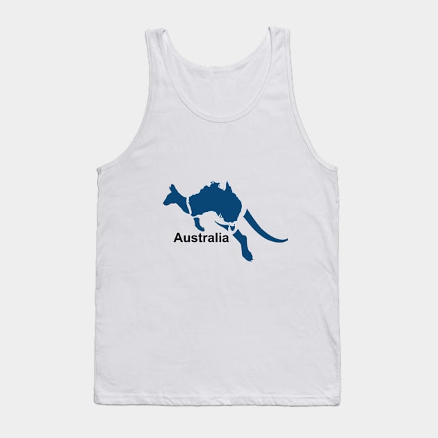 Australia Kangoroo Tank Top by frgr